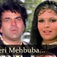 Mere Mehboob Tujhe Salam Mohammed Rafi, Asha Bhosle Baghavat 1982 Songs Dharmendra