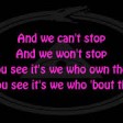 Miley Cyrus - We Can't Stop (Lyrics) [HD]