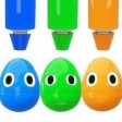 Learn colors with Balloons and Surprise Eggs  Meow-meow Kitty fun game 128 kbps